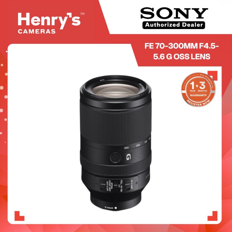 Sony FE 70-300mm f/4.5-5.6 G OSS Lens